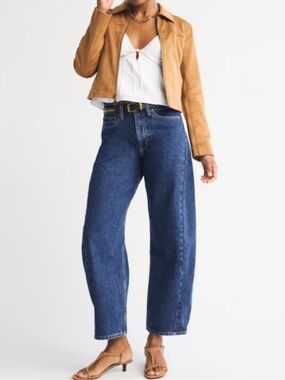 Abercrombie & Fitch Mid-Rise Barrel Jeans sz. 29/8